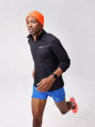 BROOKS | Zipshirt da running da uomo Dash 3.0 | schwarz